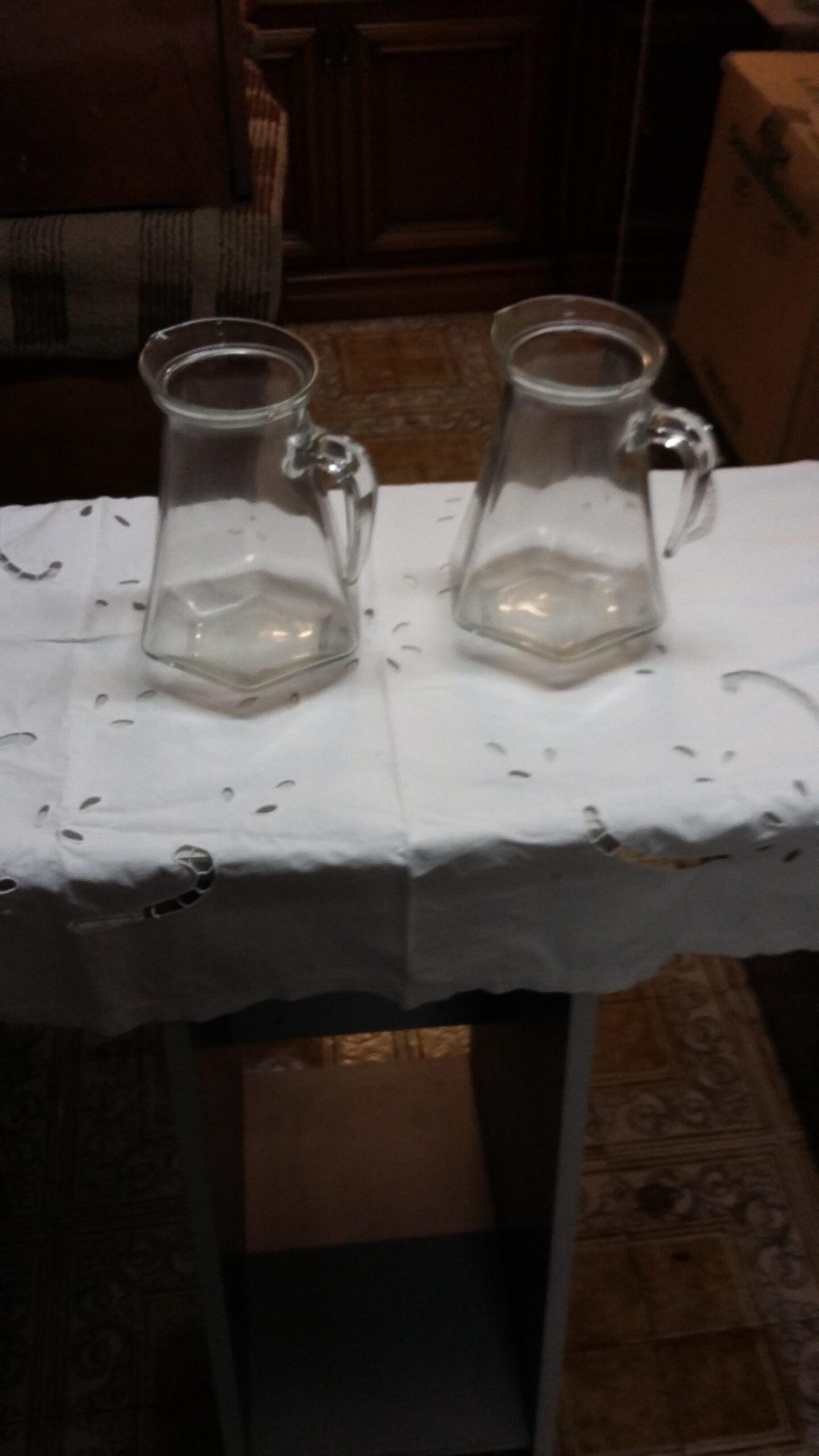 2 Grandi Caraffe da vino/acqua – Vintage