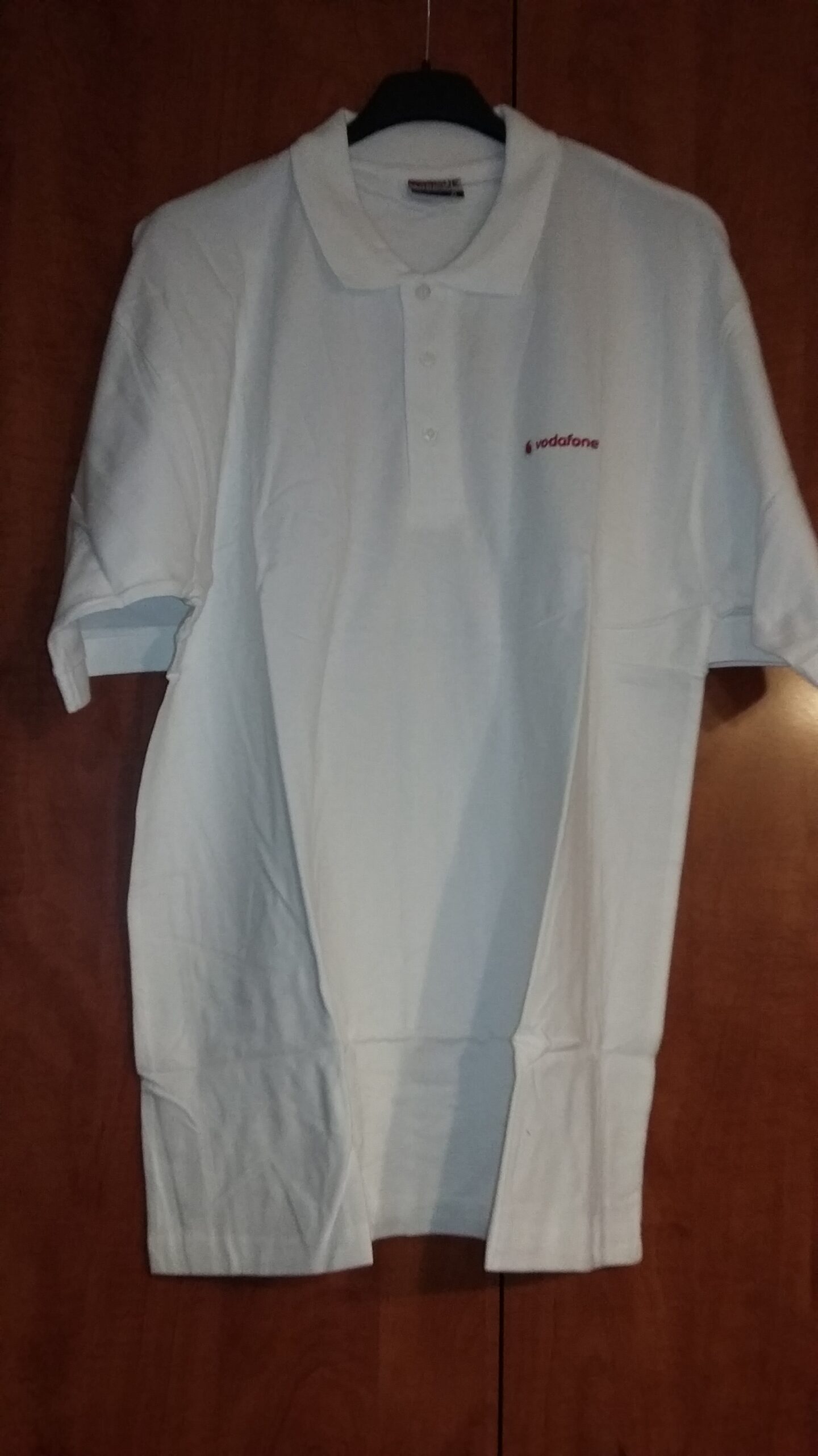 POLO VODAFONE ROSSE E BIANCHE Bellissime e nuove