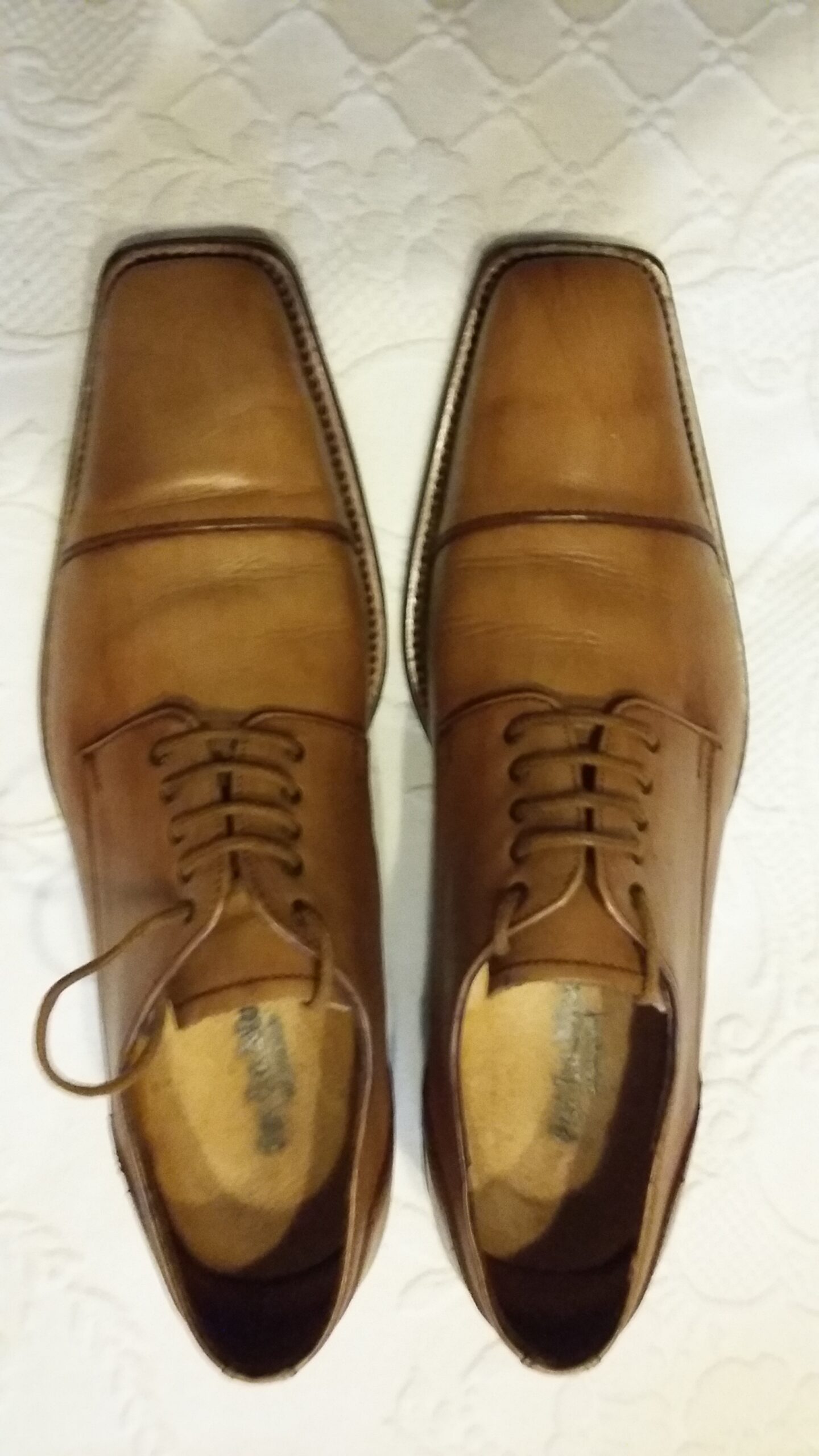 SCARPE IN VERA PELLE – BEIGE CHIARO