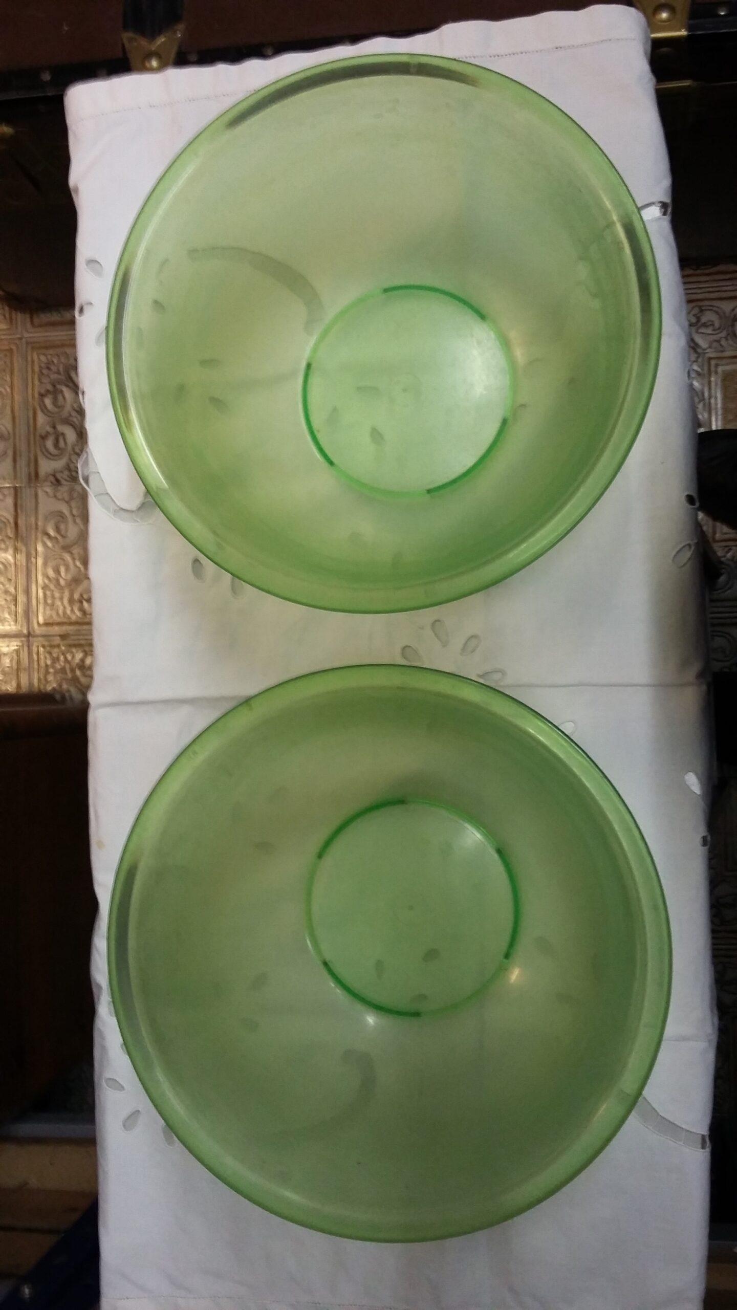 2 Grandi terrine verdi