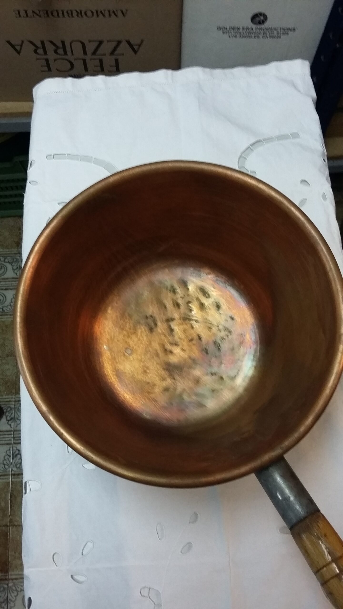 “El vecio caliero dea polenta”