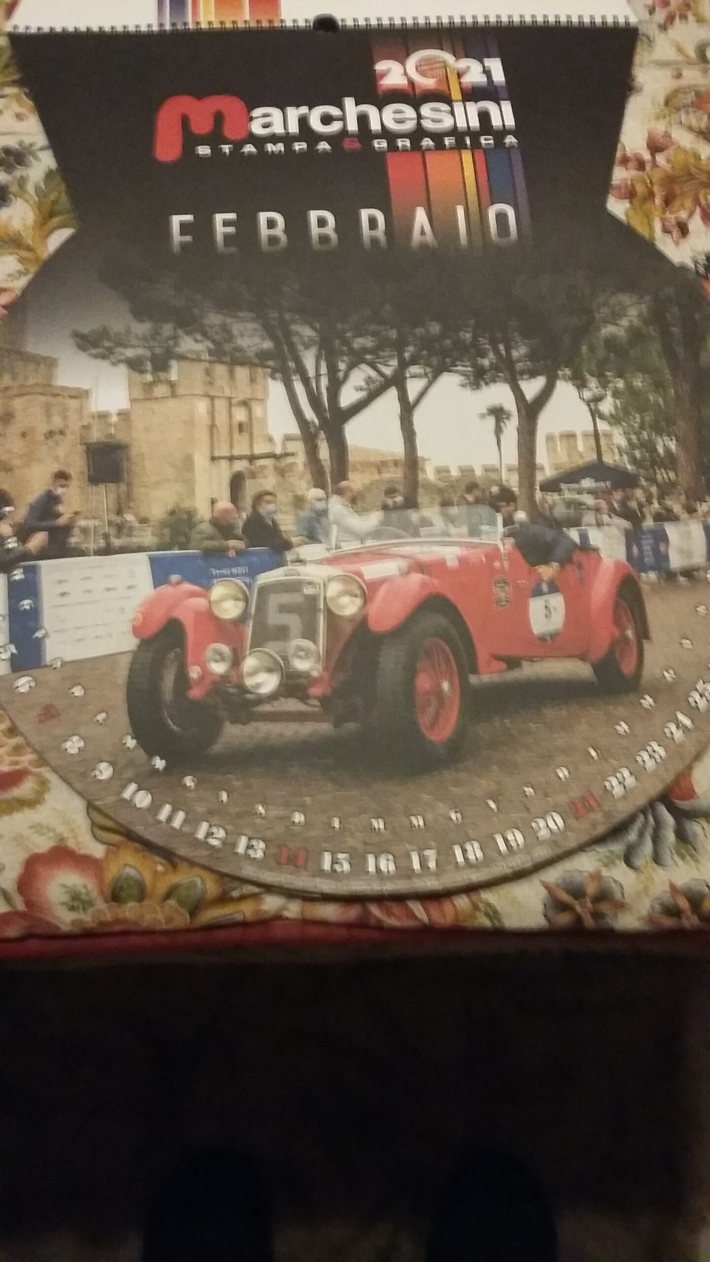 CALENDARIO PER APPASSIONATI DI MACCHINE D’EPOCA