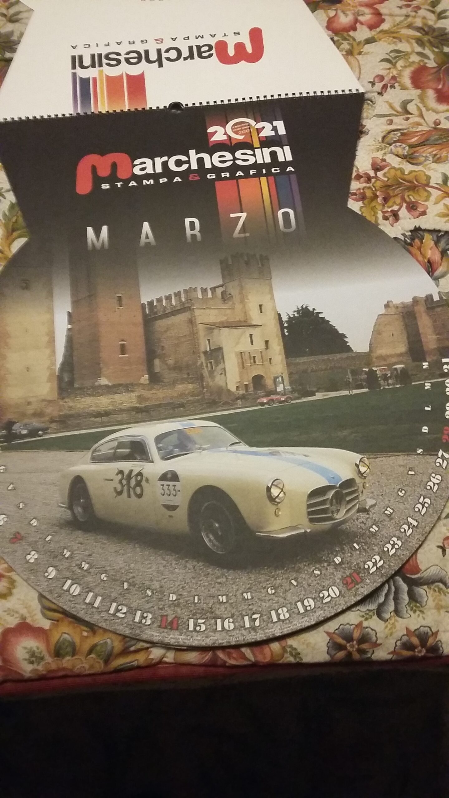 CALENDARIO PER APPASSIONATI DI MACCHINE D’EPOCA