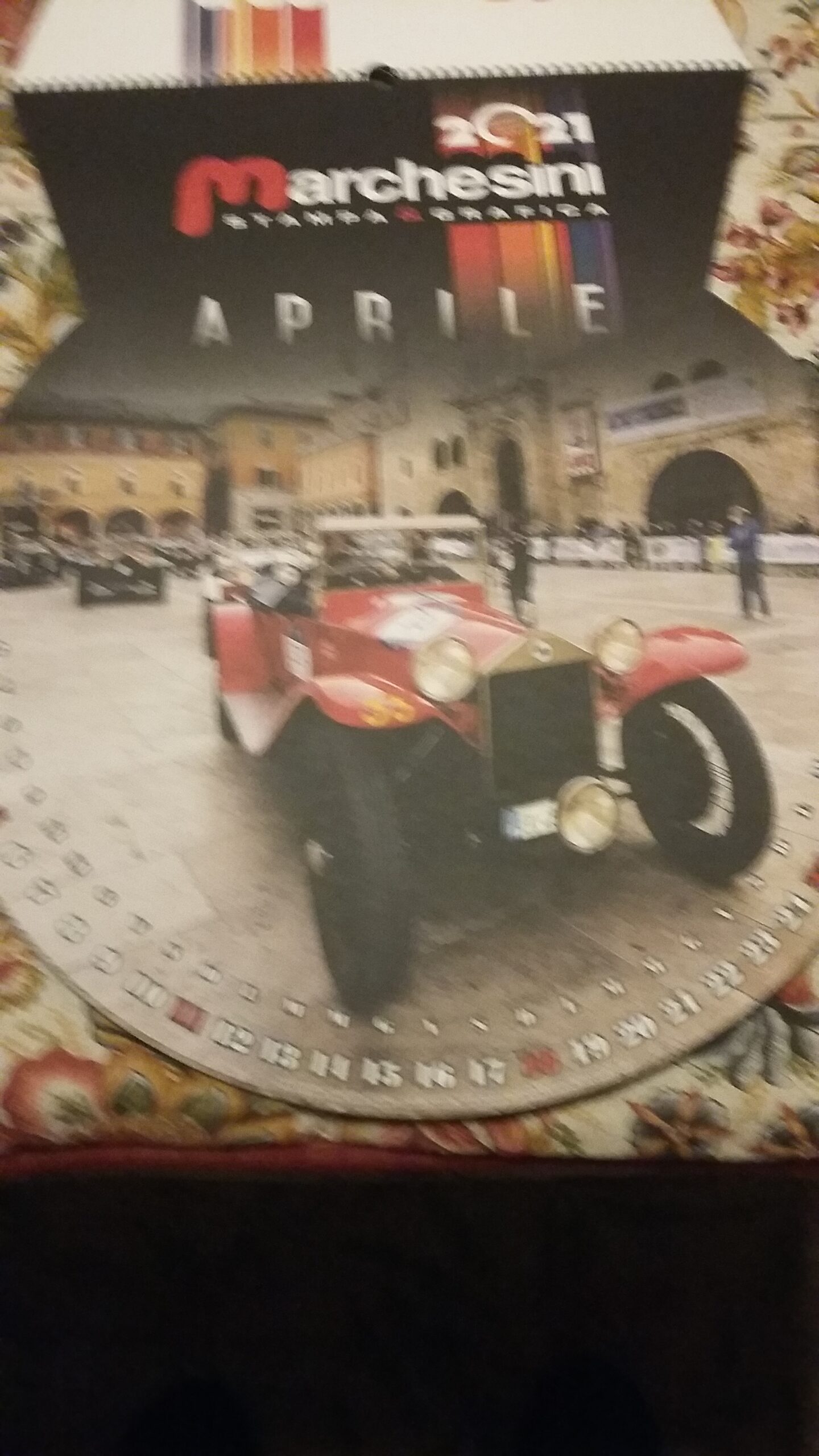 CALENDARIO PER APPASSIONATI DI MACCHINE D’EPOCA