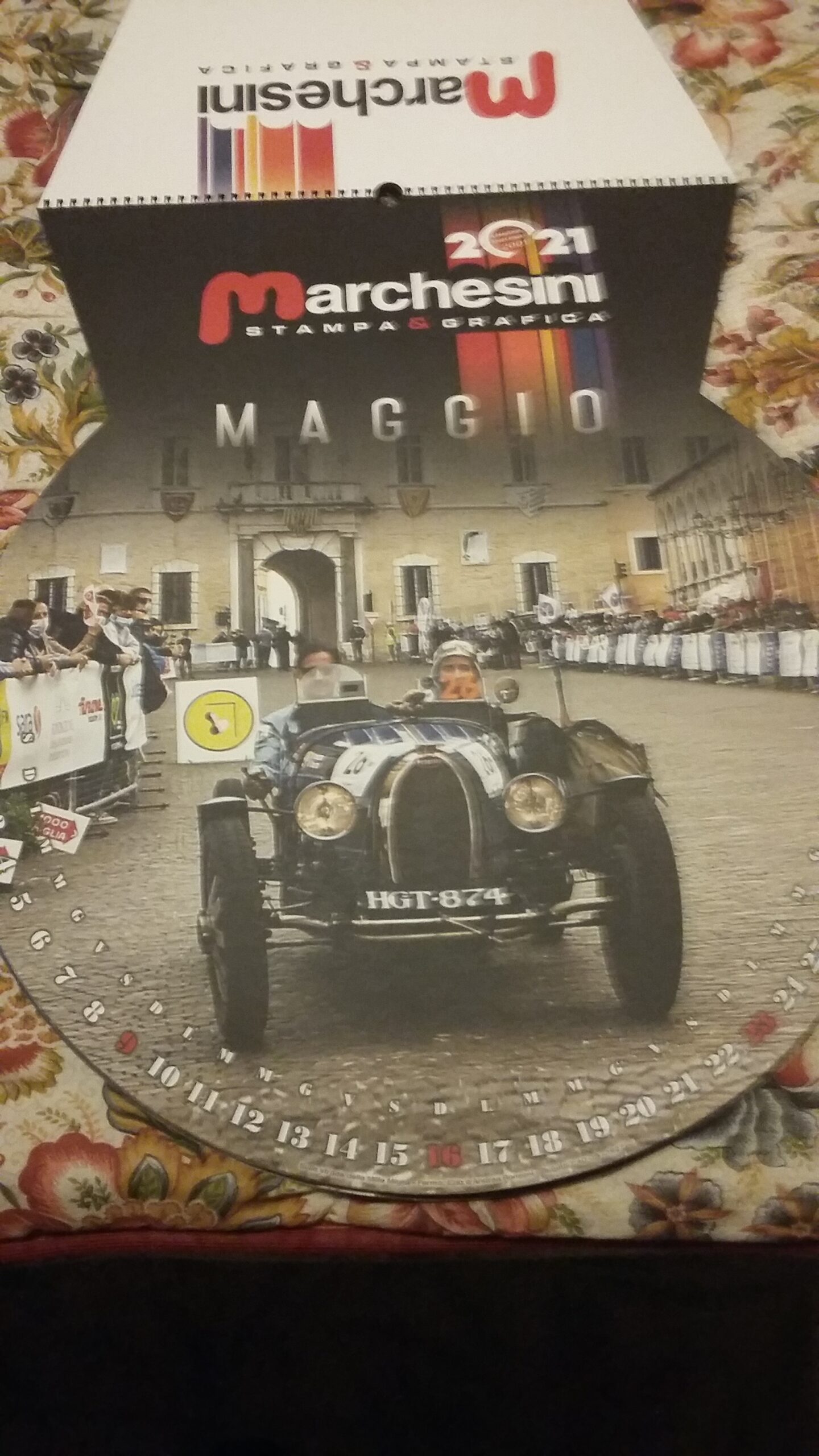 CALENDARIO PER APPASSIONATI DI MACCHINE D’EPOCA