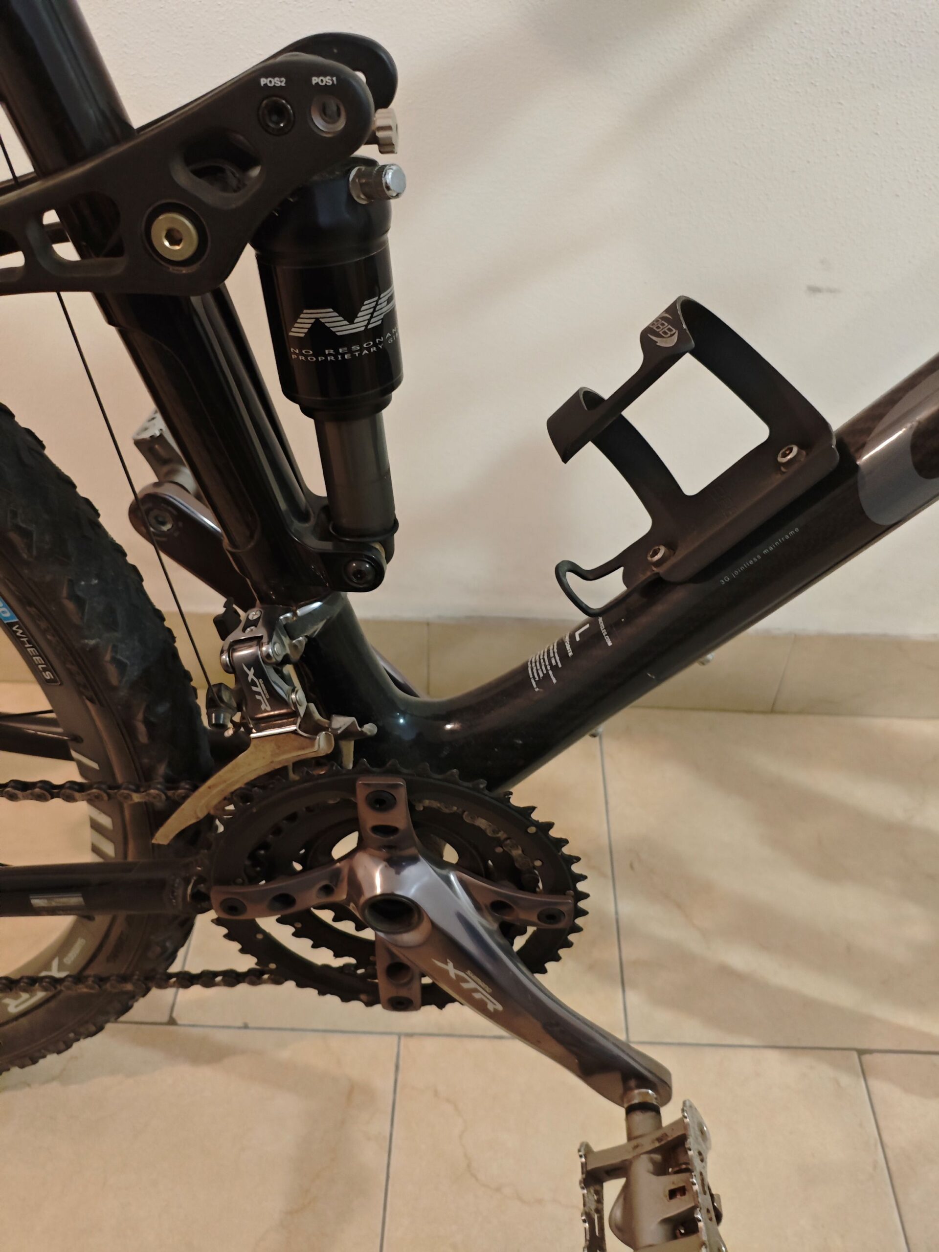 Mtb Giant Shimano XTR 26,5 carbonio taglia L