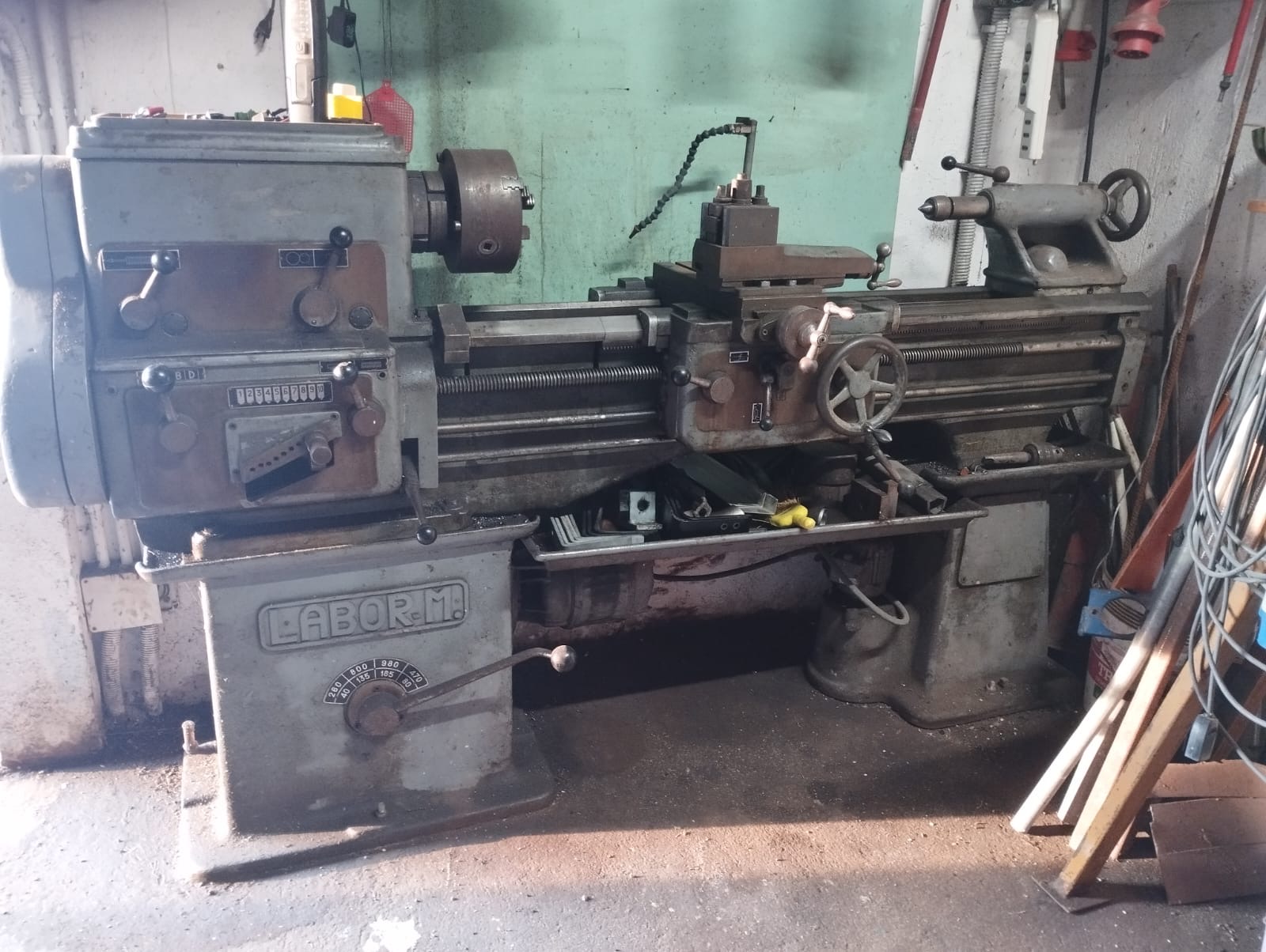 Vendo tornio Labor M