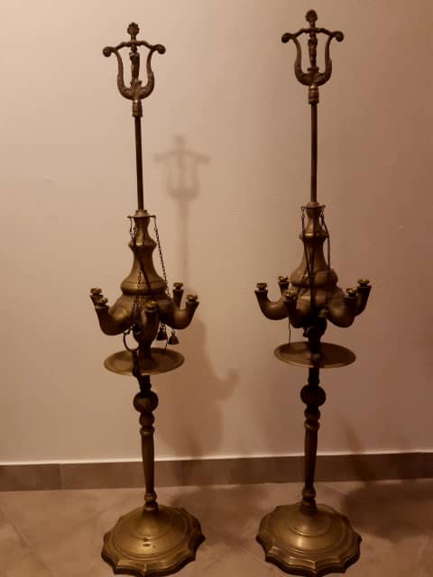 Candelieri fiorentini del ‘700 in bronzo