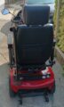 Vendo scooter elettrico di colore rosso per anziani o persone con difficoltà motorie, usato poco