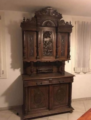 Vendo Antica credenza con scene di caccia al cervo