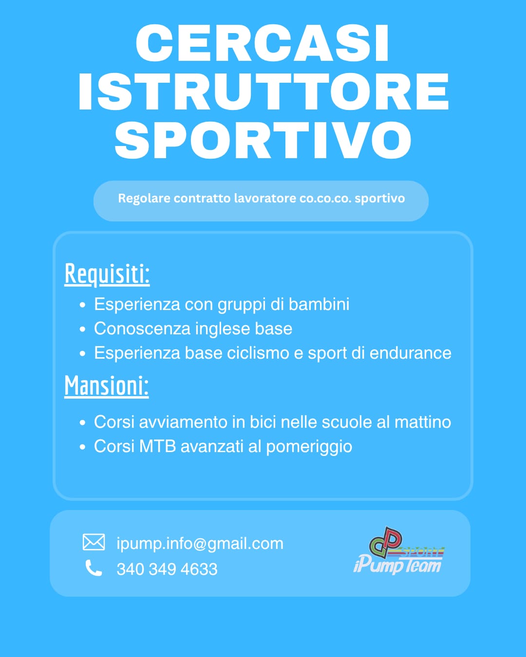 Istruttore sportivo