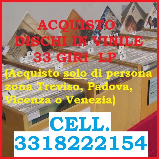 Cerco dischi in vinile LP 33 giri e CD